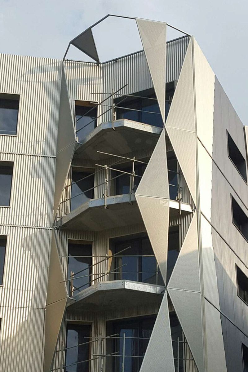Ossature de façade bardage